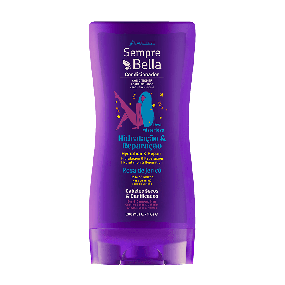 Acondicionador Sempre Bella Hidratación y Reparación 200ml