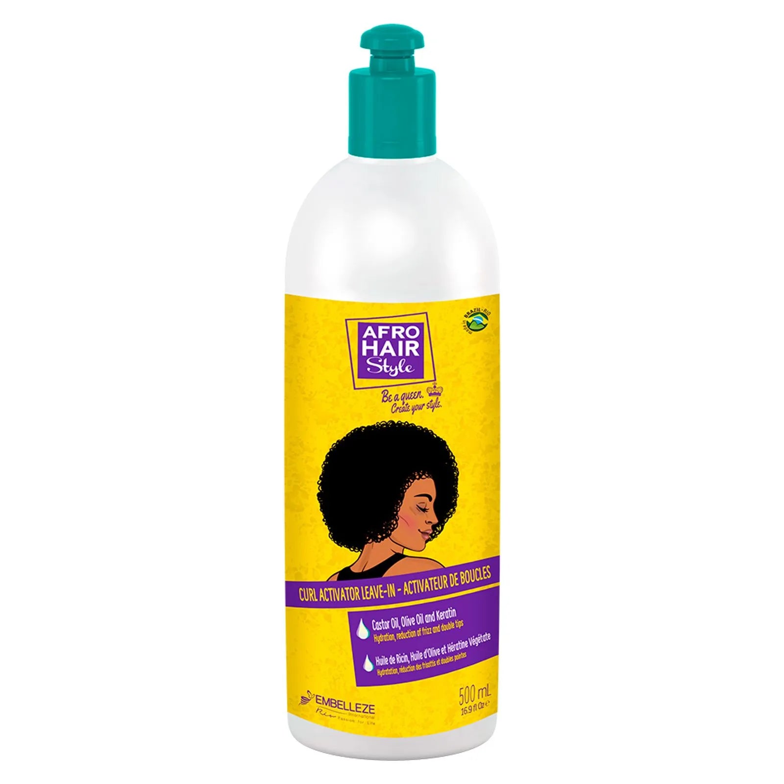 Ativador de Cachos Estilo AfroHair 500ml.