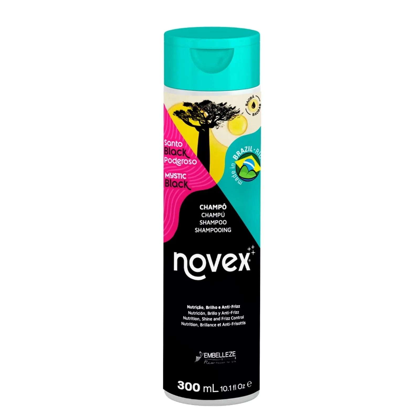 Champô Novex Santo Black Poderoso 300ml.