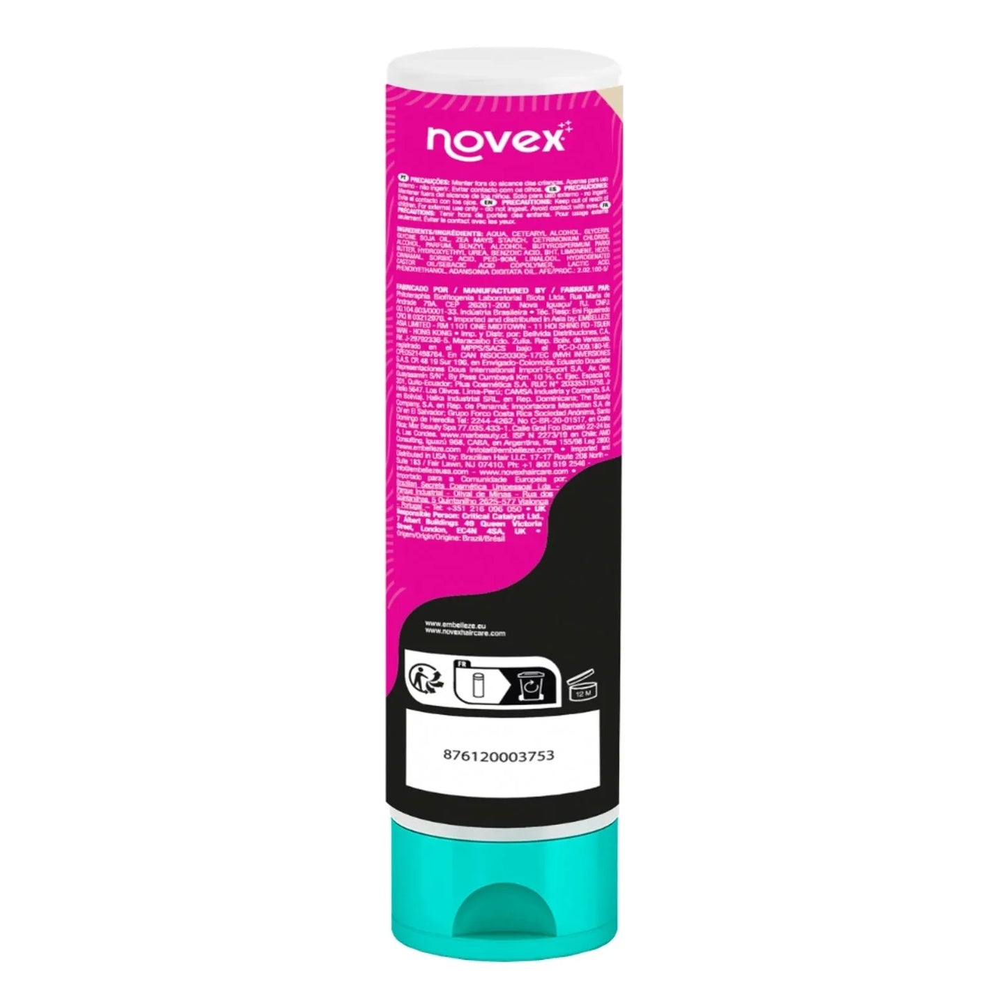 Condicionador Novex Santo Black Poderoso 300ml.