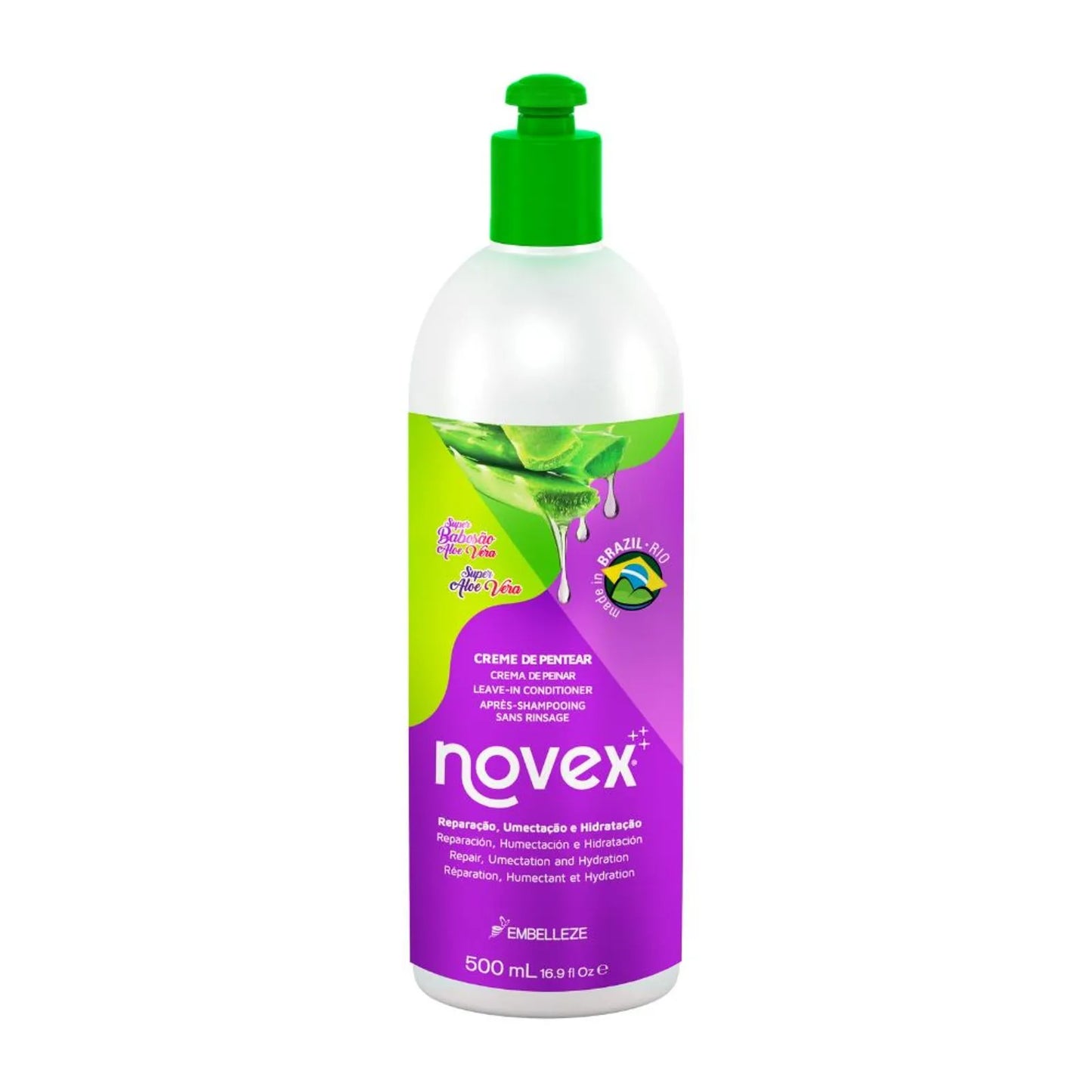 Creme de Pentear Novex Super Babosão Aloe Vera 500ml.