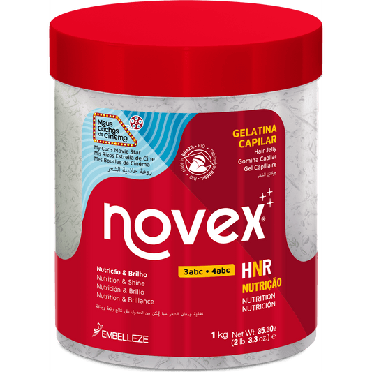 Gelatina Novex Meus Cachos de Cinema Modeladora 1kg.