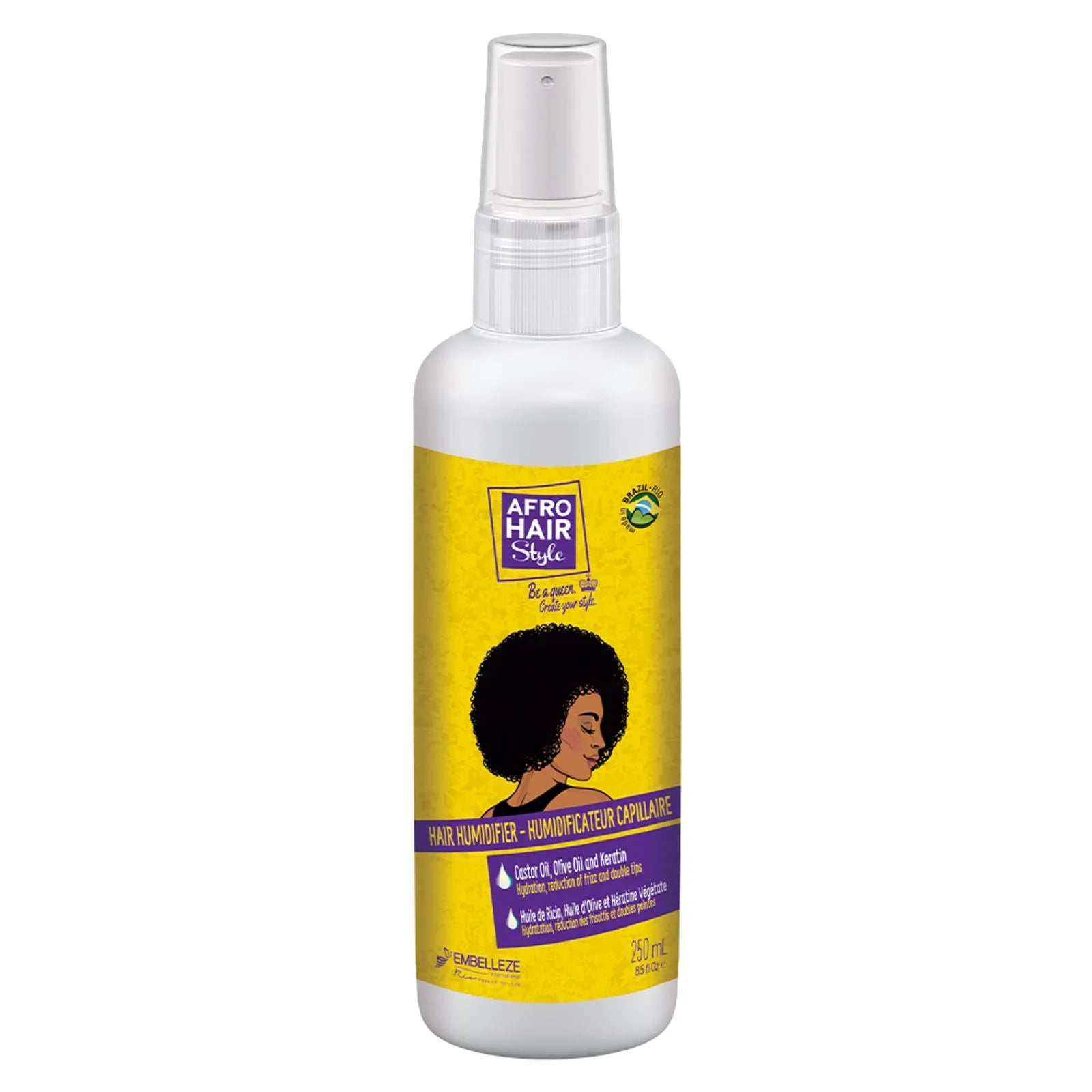 Humidificador Capilar Estilo AfroHair 250ml.