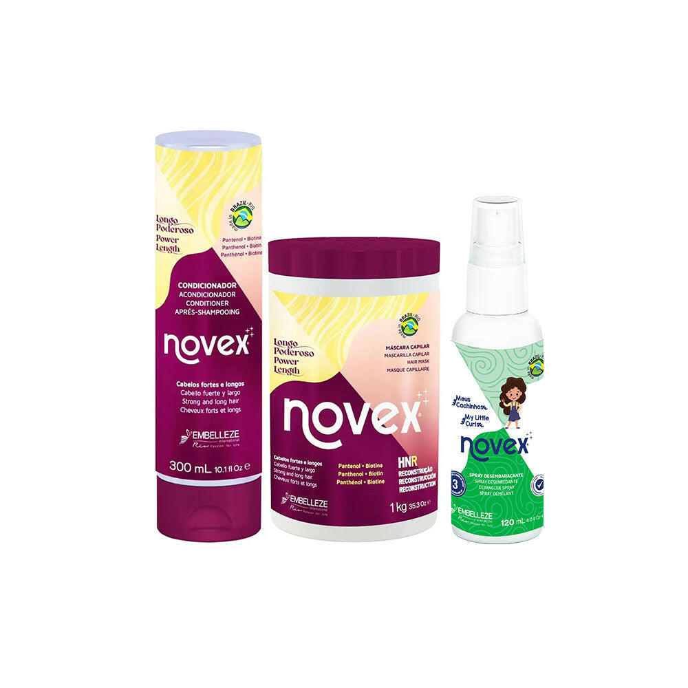 Kit Longo Poderoso + Spray Cachinhos.