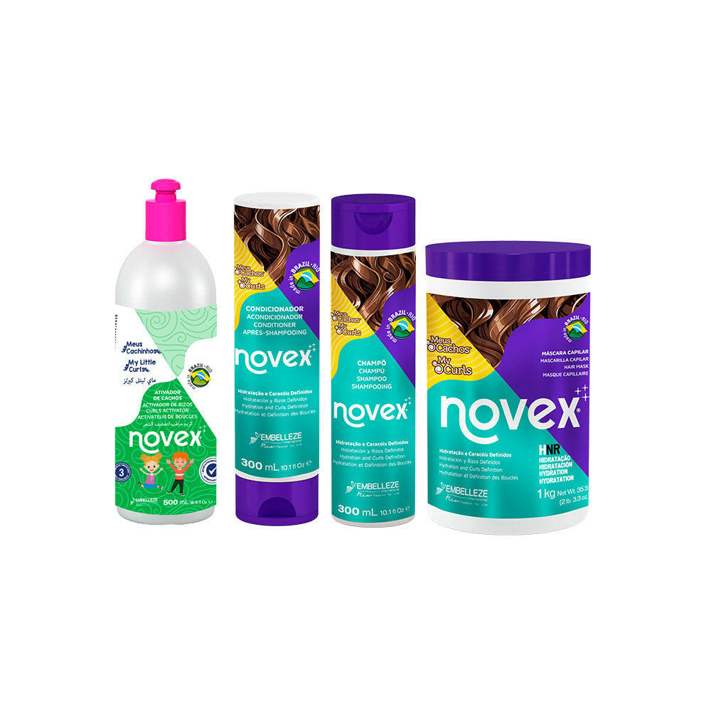 Kit Meus Cachos + Creme de Pentear Meus de Cachinhos de 300ml.