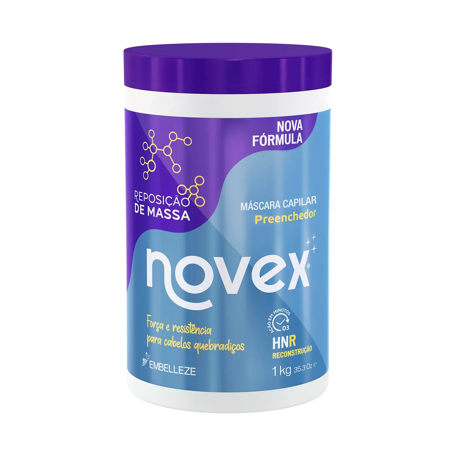 Máscara Capilar Novex Reposição de Massa 1kg.
