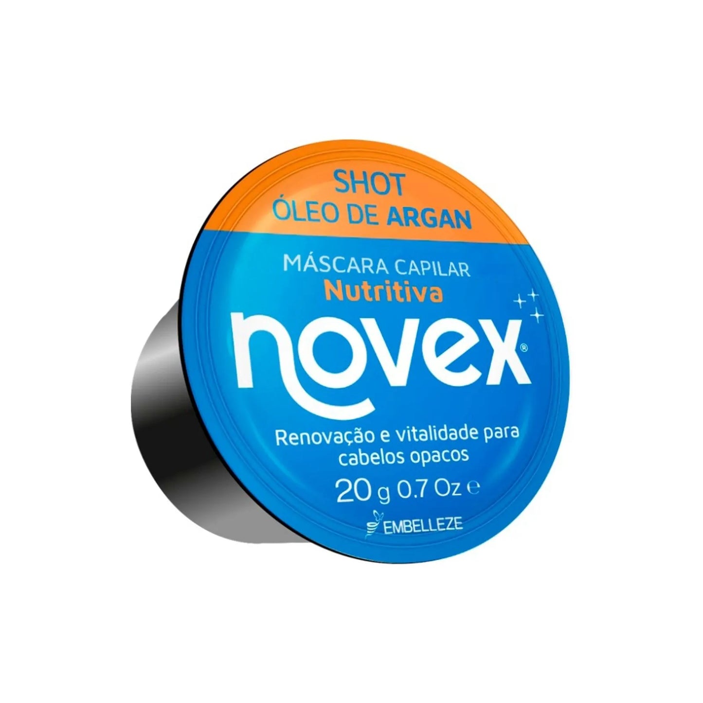 Shot Óleo de Argan Máscara Capilar Nutritiva 20gr.