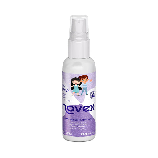 Spray Nuvem Desembaraçante Novex Liso Lisinho 120ml.