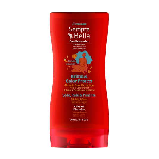 Acondicionador Sempre Bella Brillo y Protección del Color 200 ml