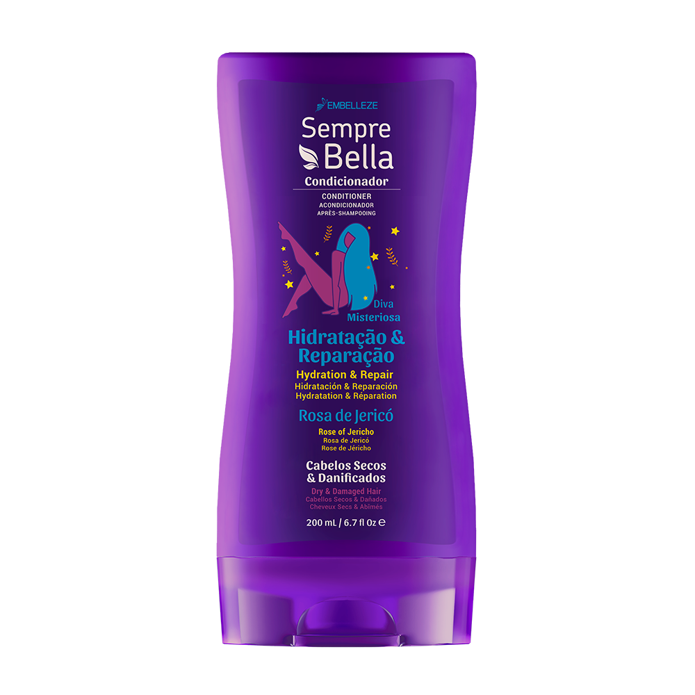 Acondicionador Sempre Bella Hidratación y Reparación 200ml