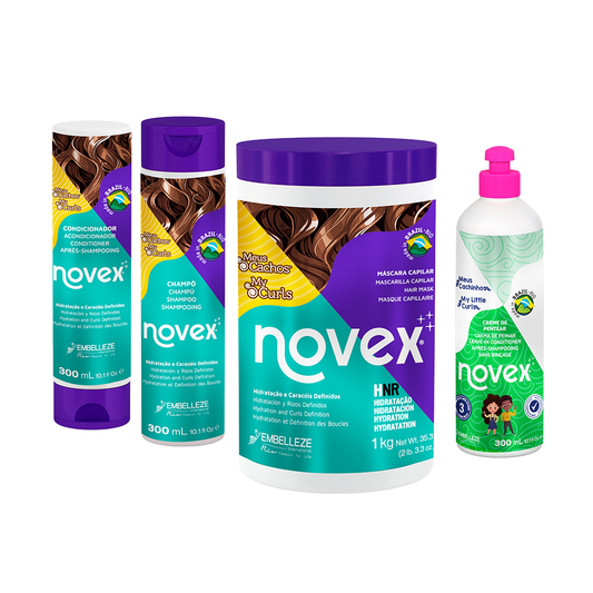 Kit Meus Cachos + Creme de Pentear Meus de Cachinhos de 300ml