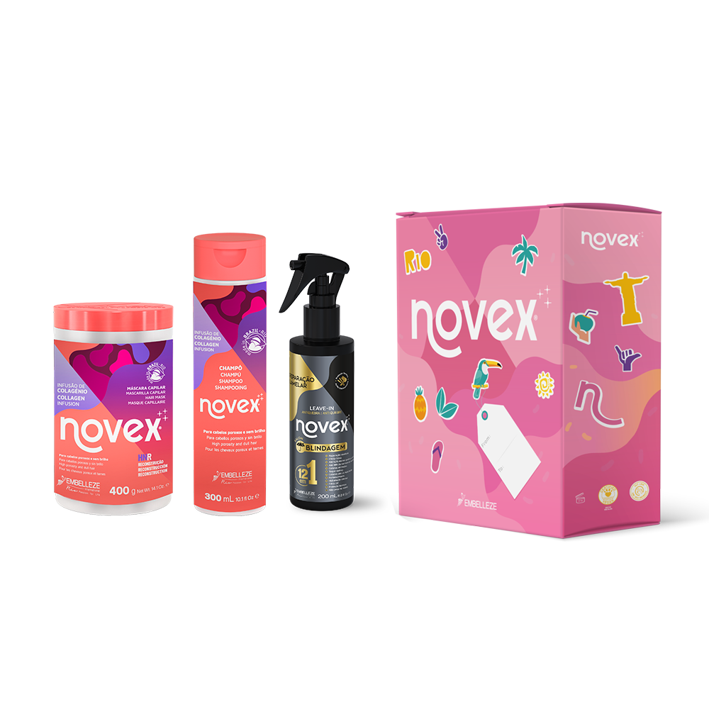 Kit Presente Colagénio e Blindagem 12 em 1