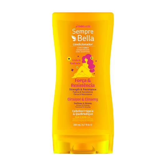 Acondicionador Sempre Bella Fuerza y ​​Resistencia 200 ml