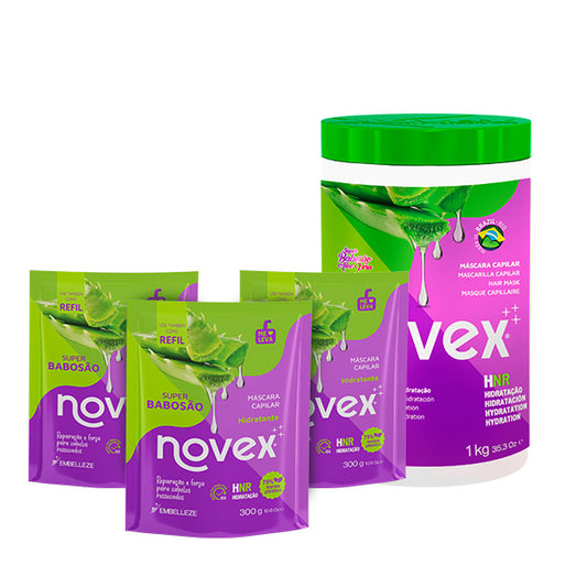 Kit Máscara 1Kg - Aloe Vera