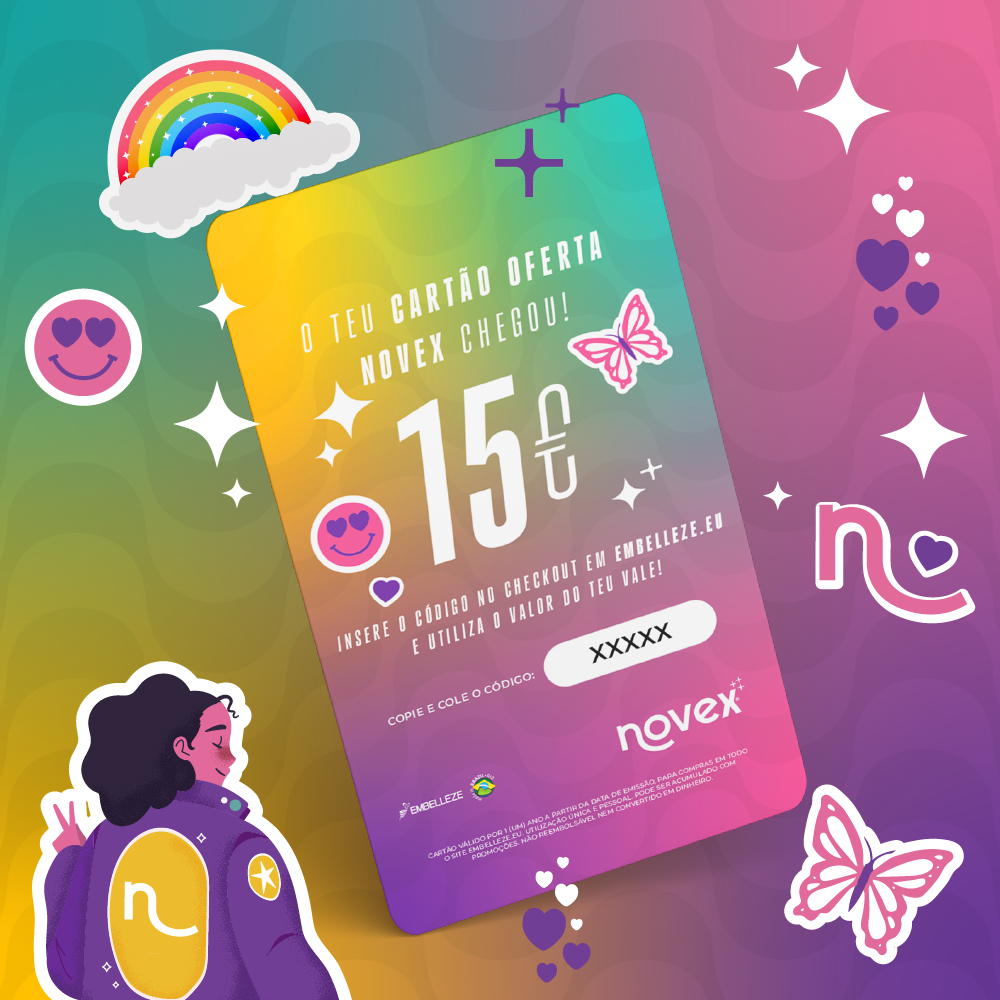 Cartão Oferta Novex 15€