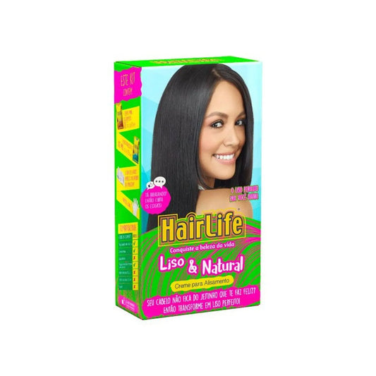 Kit de Alisamento HairLife Liso & Natural.