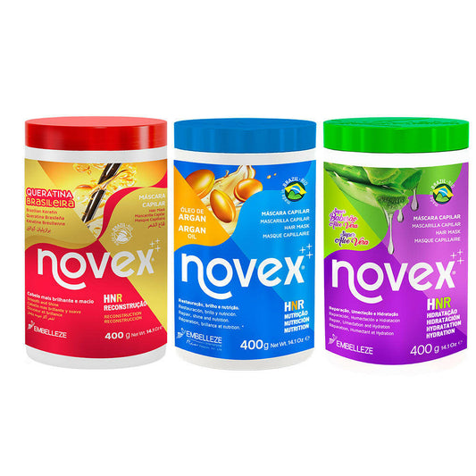 Kit Máscaras Cronograma Capilar 400g.